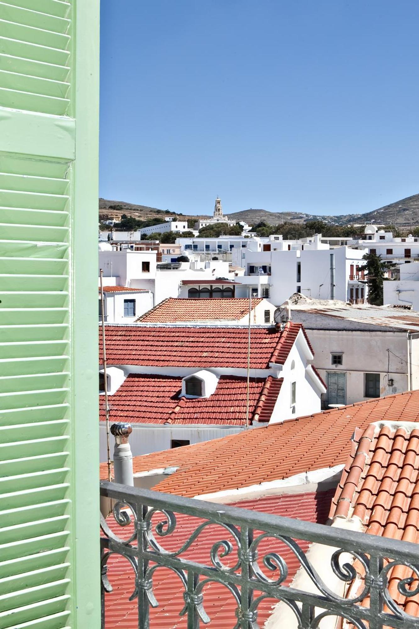 Aegli 1876 Hotel Tinos Bagian luar foto