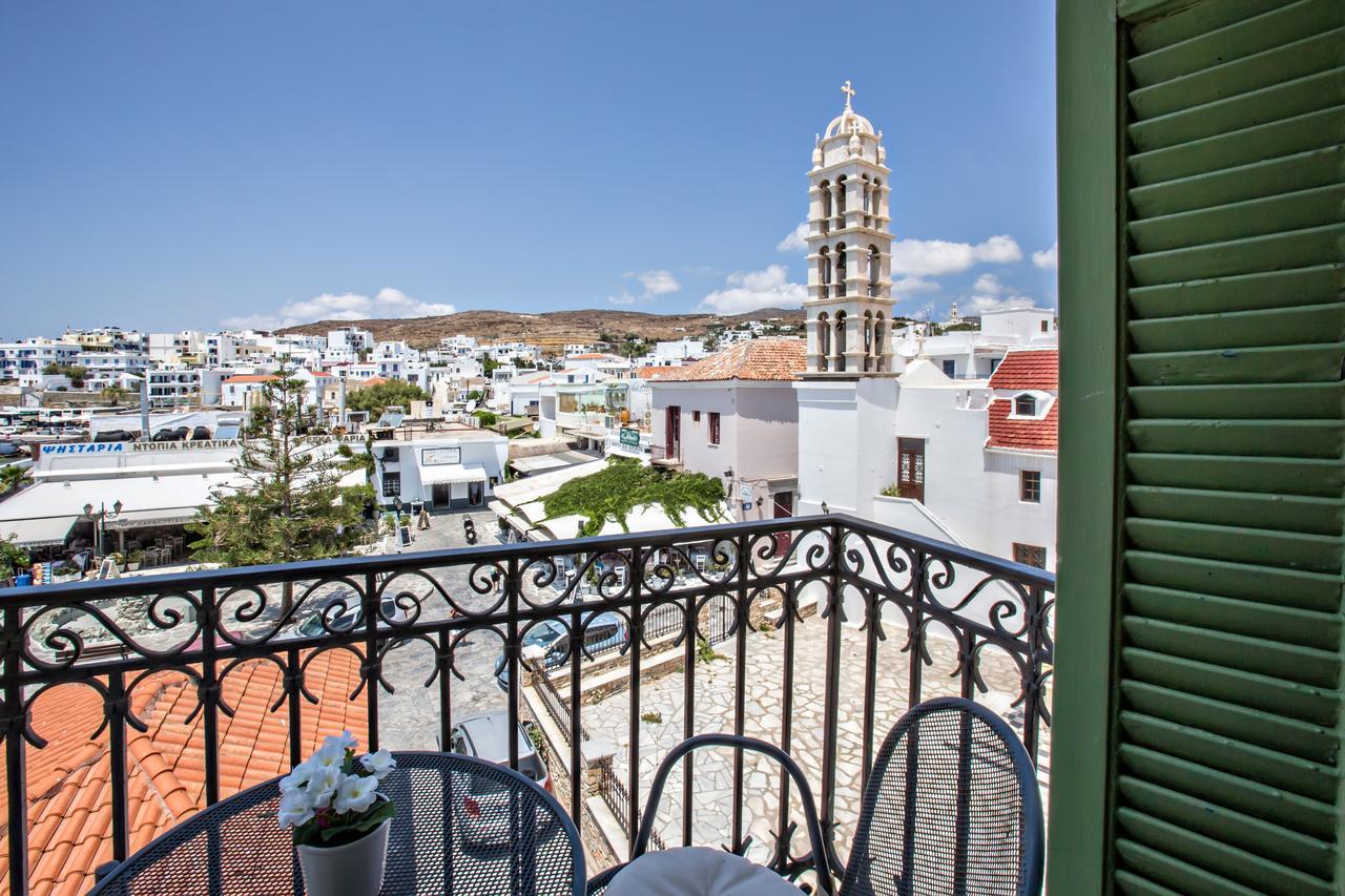 Aegli 1876 Hotel Tinos Bagian luar foto