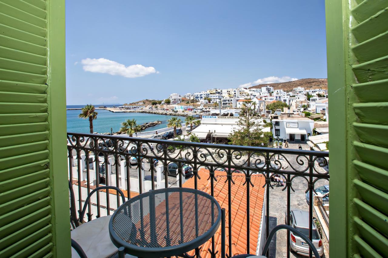 Aegli 1876 Hotel Tinos Bagian luar foto